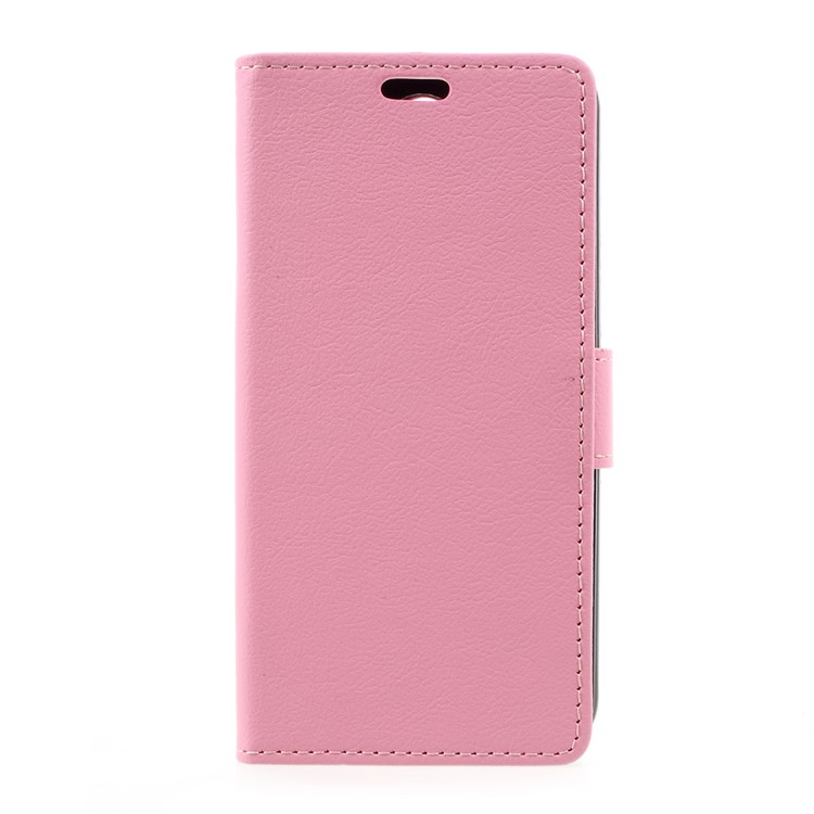 Stand Wallet PU Leather Protective Case for LG K4 (2017) EU Version - Pink-1