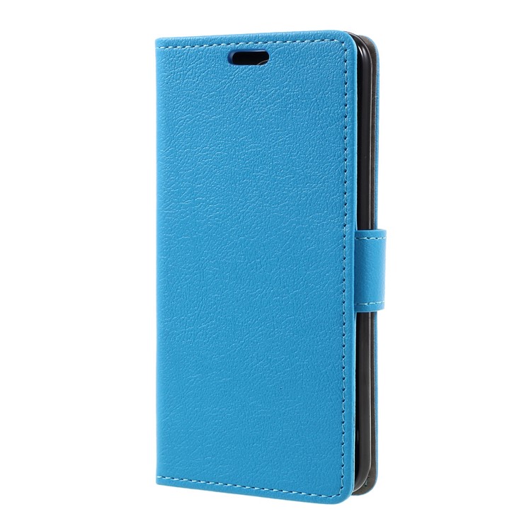 Stand Wallet PU Leather Case Phone Accessory for LG K4 (2017) EU Version - Blue-2