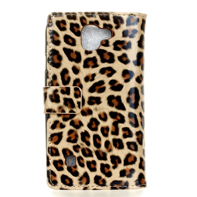 Leopard Pattern PU Leather Wallet Mobile Phone Case with Stand for LG K3 (2017)-2