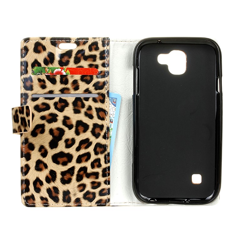 Leopard Pattern PU Leather Wallet Mobile Phone Case with Stand for LG K3 (2017)-4