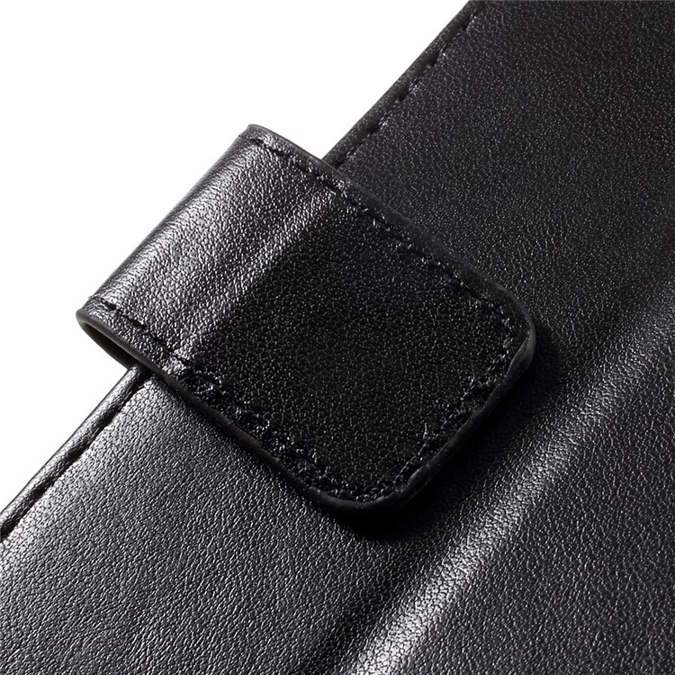 For LG K8 (2017) Butterfly Flower Imprinted Wallet Leather Case with Stand - Black-11