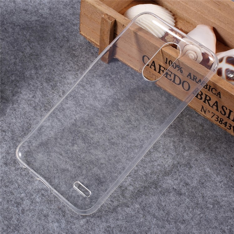 Ultrathin Clear Soft TPU Cell Phone Case for LG K10 (2017) - Transparent-2