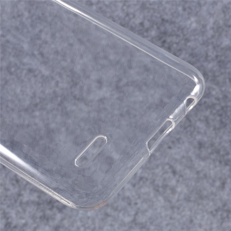 Ultrathin Clear Soft TPU Cell Phone Case for LG K10 (2017) - Transparent-5