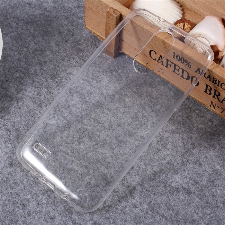 Ultrathin Clear Soft TPU funda de teléfono celular para LG K4(2017) EU versión - Transparente-1