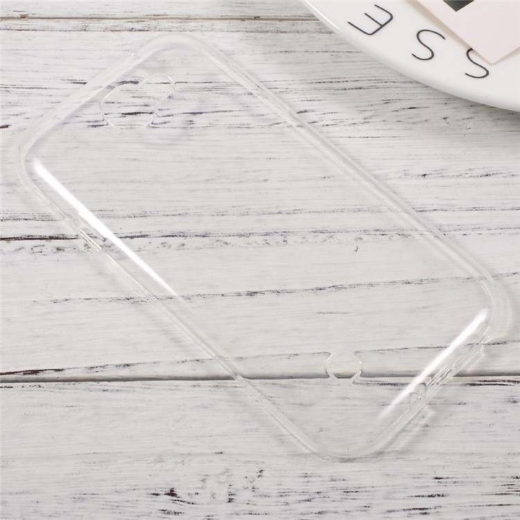Ultrathin Clear Gel TPU Moible Phone Case for LG K3 (2017) - Transparent-4