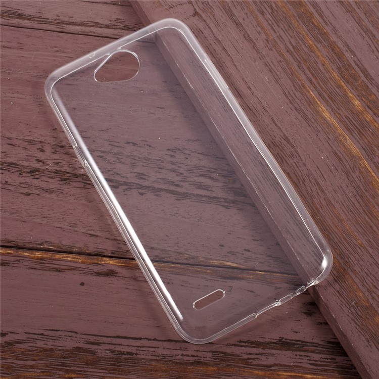 Ultrathin Clear Soft TPU Cell Phone Case for LG X Power 2 - Transparent-3