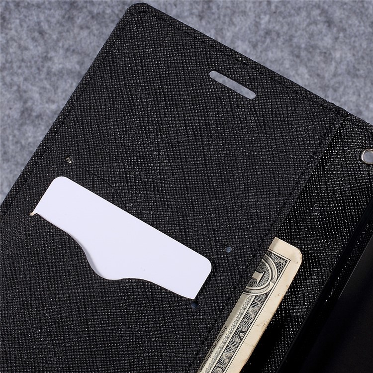 MERCURY GOOSPERY Fancy Diary Leather Wallet Mobile Case for LG G6 - Black-11