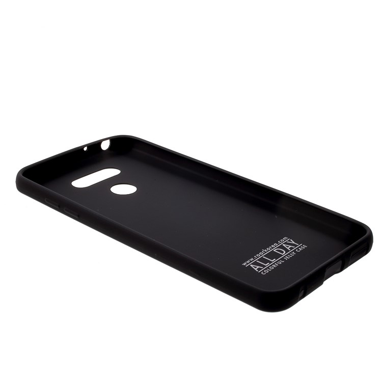 ROAR KOREA All Day Jelly Case TPU Phone Cover for LG G6 - Black-4
