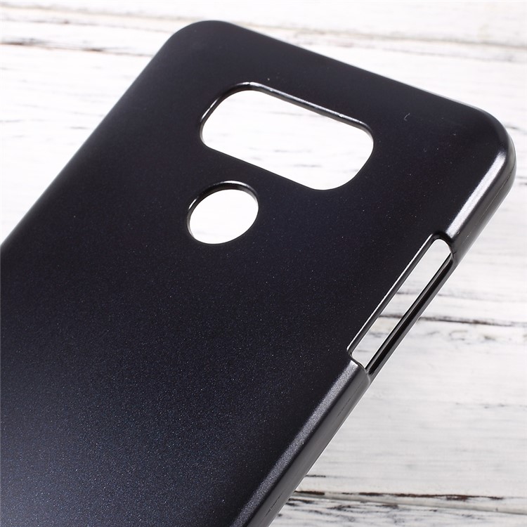 MERCURY GOOSPERY i JELLY Metallic TPU Mobile Phone Case for LG G6 - Black-4