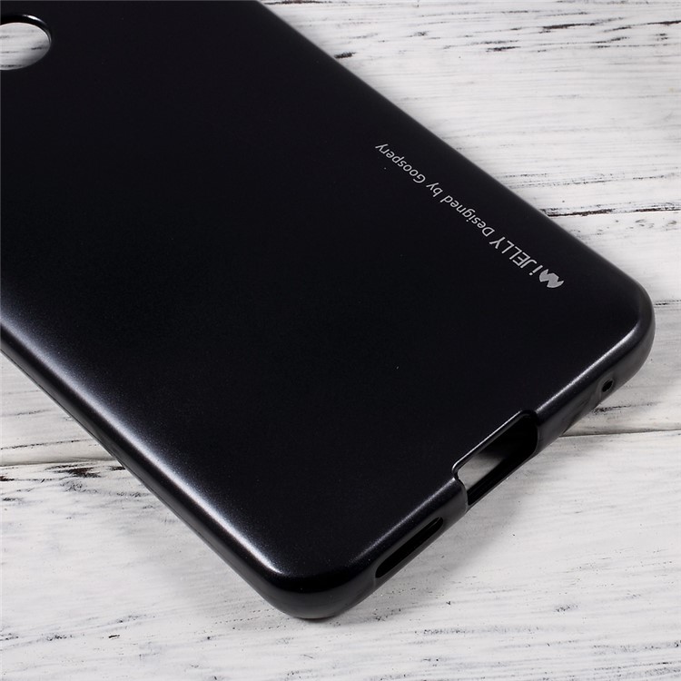 MERCURY GOOSPERY i JELLY Metallic TPU Mobile Phone Case for LG G6 - Black-5