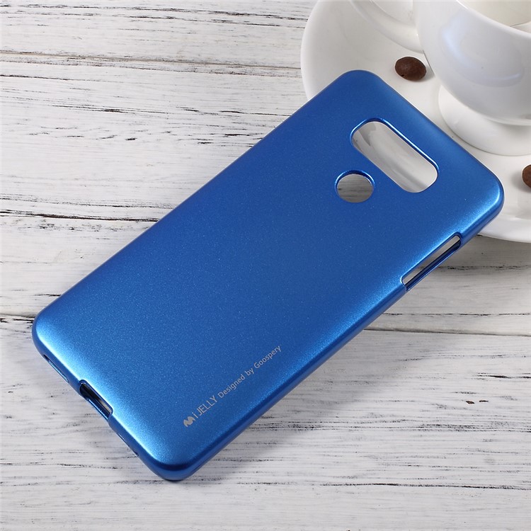 MERCURY GOOSPERY i JELLY Metallic TPU Mobile Casing Cover for LG G6 - Blue-1