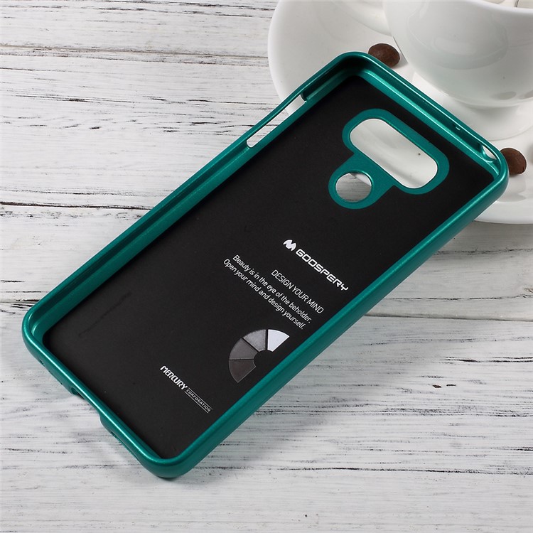 MERCURY GOOSPERY for LG G6 i JELLY Metallic TPU Phone Case Accessory - Green-2