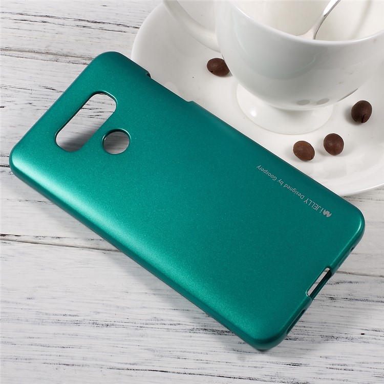 MERCURY GOOSPERY for LG G6 i JELLY Metallic TPU Phone Case Accessory - Green-3