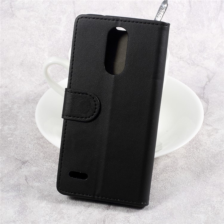PU Leather Wallet Cell Phone Case for LG K4 (2017) - Black-2