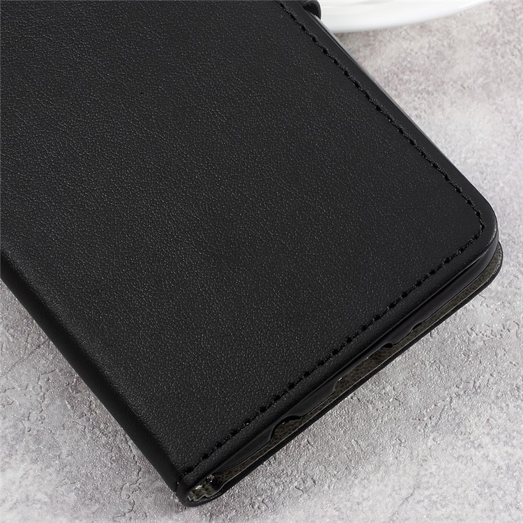 PU Leather Wallet Cell Phone Case for LG K4 (2017) - Black-7
