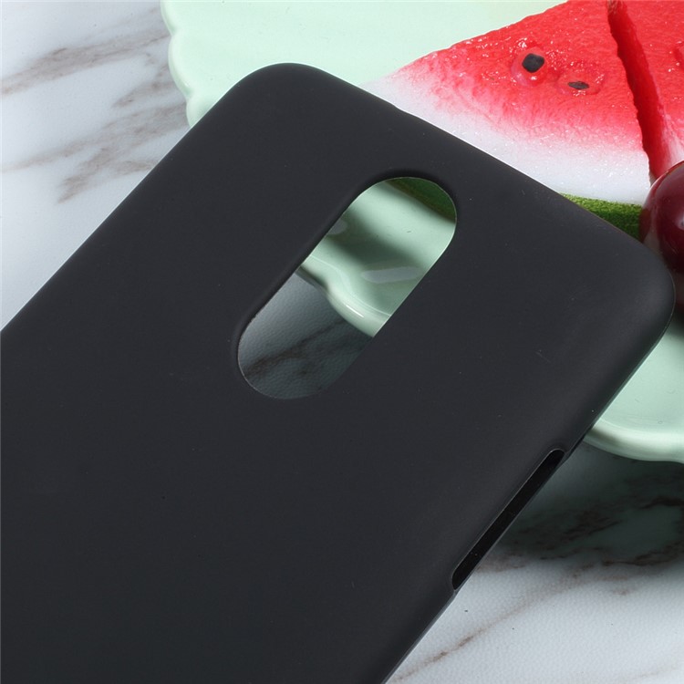Matte Anti-fingerprint Soft TPU Protective Case for LG K4 (2017) - Black-4