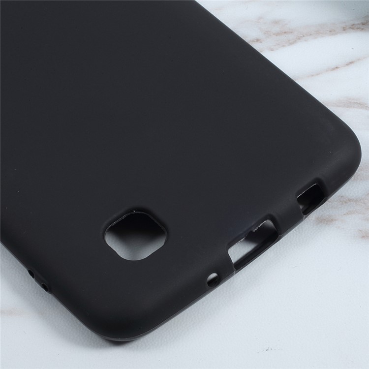 Matte Anti-fingerprint Soft TPU Protective Case for LG K4 (2017) - Black-5