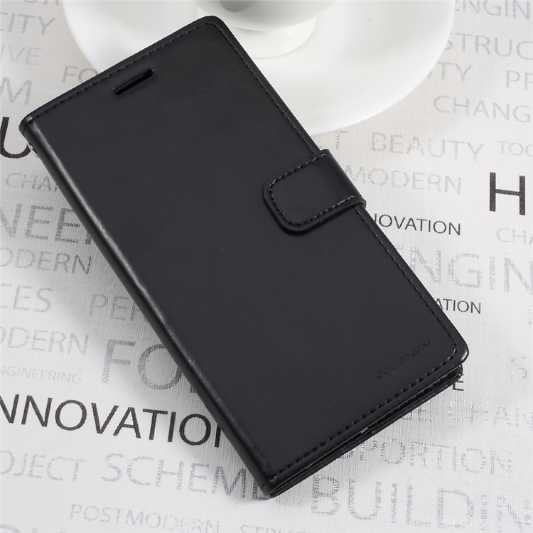MERCURY GOOSPERY Blue Moon Wallet Leather Case for LG G6 - Black-3