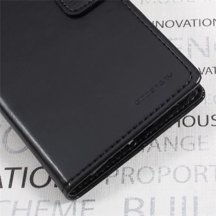 MERCURY GOOSPERY Blue Moon Wallet Leather Case for LG G6 - Black-7