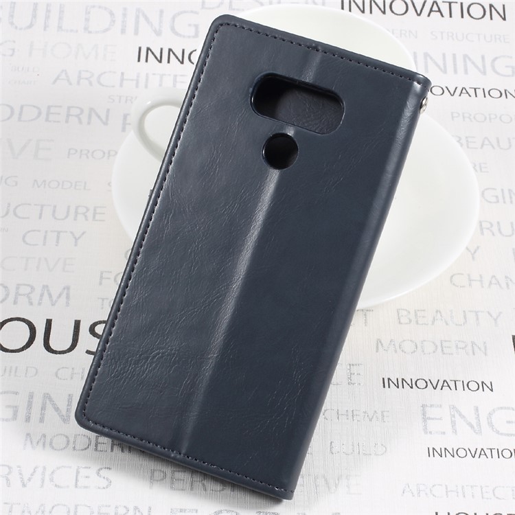 MERCURY GOOSPERY Wallet Stand Leather Cover for LG G6 - Dark Blue-2