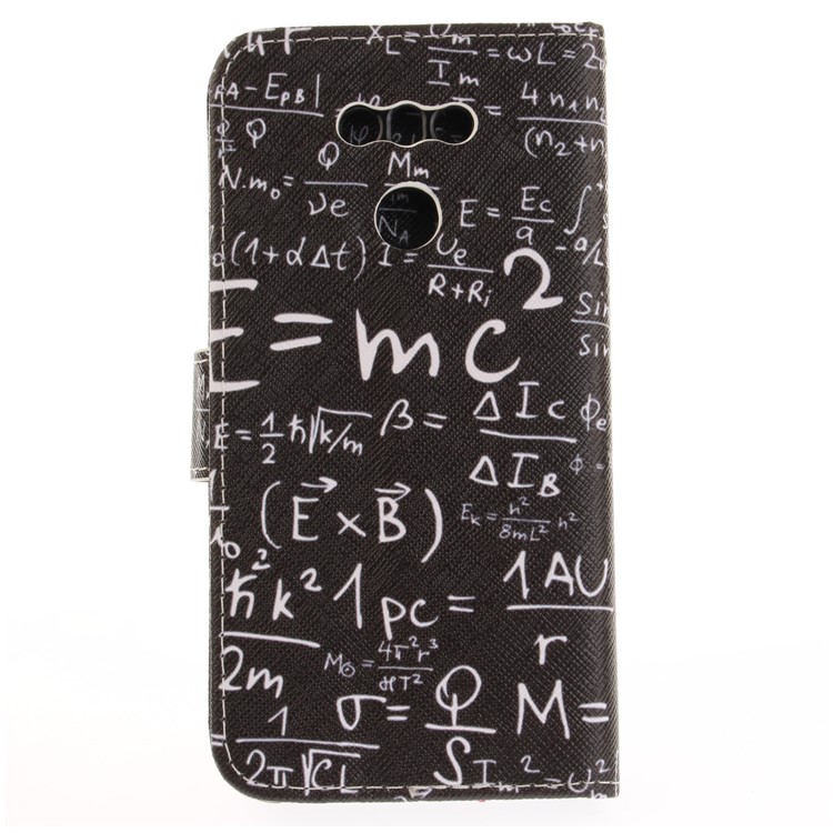 Pattern Printing Leather Wallet Case for LG G6 - Mathematical Symbol-3
