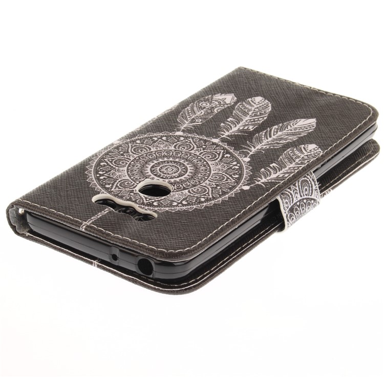 Pattern Printing Leather Card Holder Case for LG G6 - Dream Catcher-5