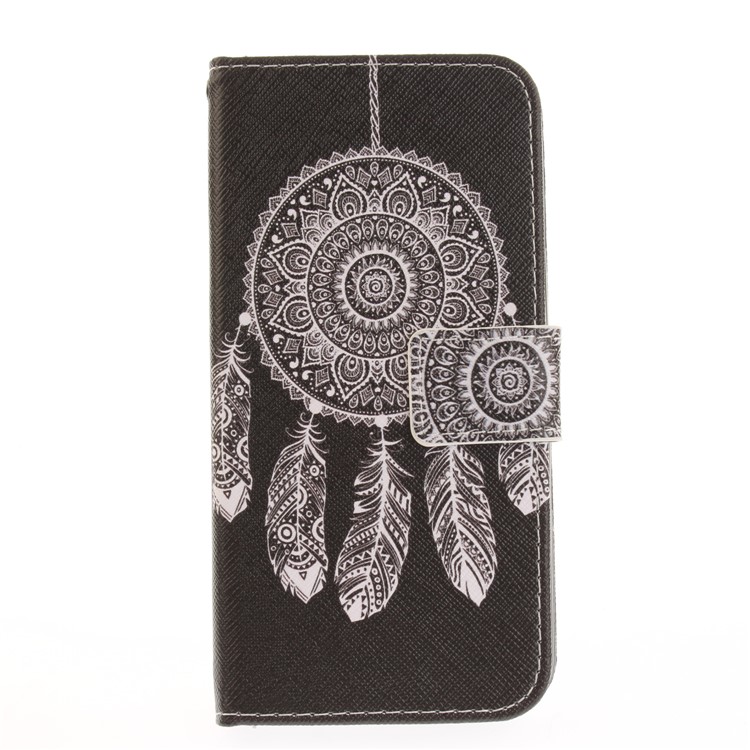 Pattern Printing PU Leather Stand Case for LG K4 (2017) EU Version - Dream Catcher-2