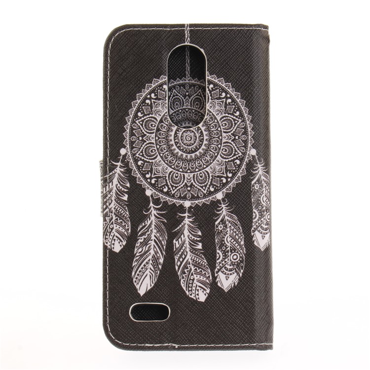 Pattern Printing PU Leather Stand Case for LG K4 (2017) EU Version - Dream Catcher-3