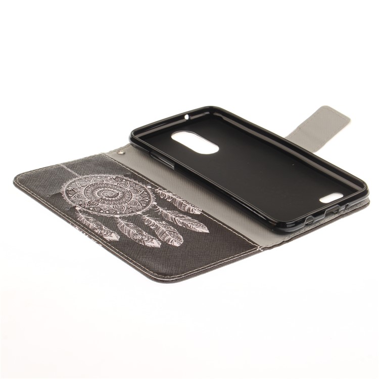 Pattern Printing PU Leather Stand Case for LG K4 (2017) EU Version - Dream Catcher-8