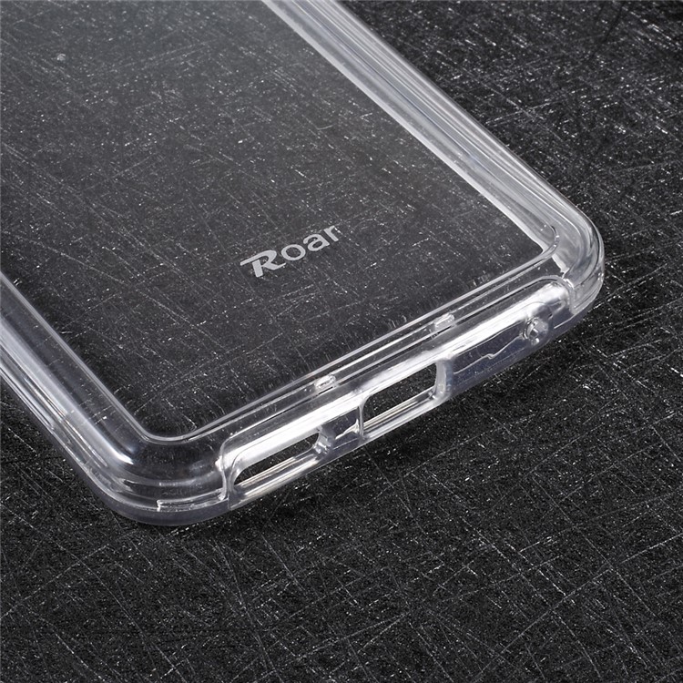 ROAR KOREA Hybrid 2-in-1 Clear Hard PC Back Cover + Soft TPU Bumper Case for LG G6 - Transparent-7