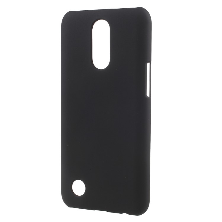 Rubberized Hard Plastic Back Phone Cover for LG K10 (2017) / LV5 - Black-2