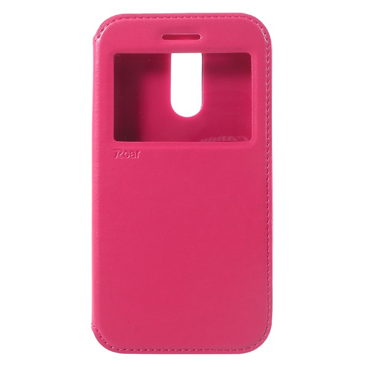 ROAR KOREA View Window Magnetic Leather Case for LG K10 (2017) - Rose-2