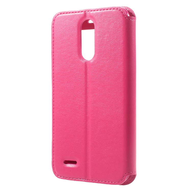 ROAR KOREA View Window Magnetic Leather Case for LG K10 (2017) - Rose-3