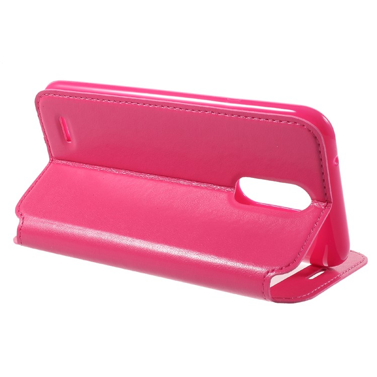 ROAR KOREA View Window Magnetic Leather Case for LG K10 (2017) - Rose-4