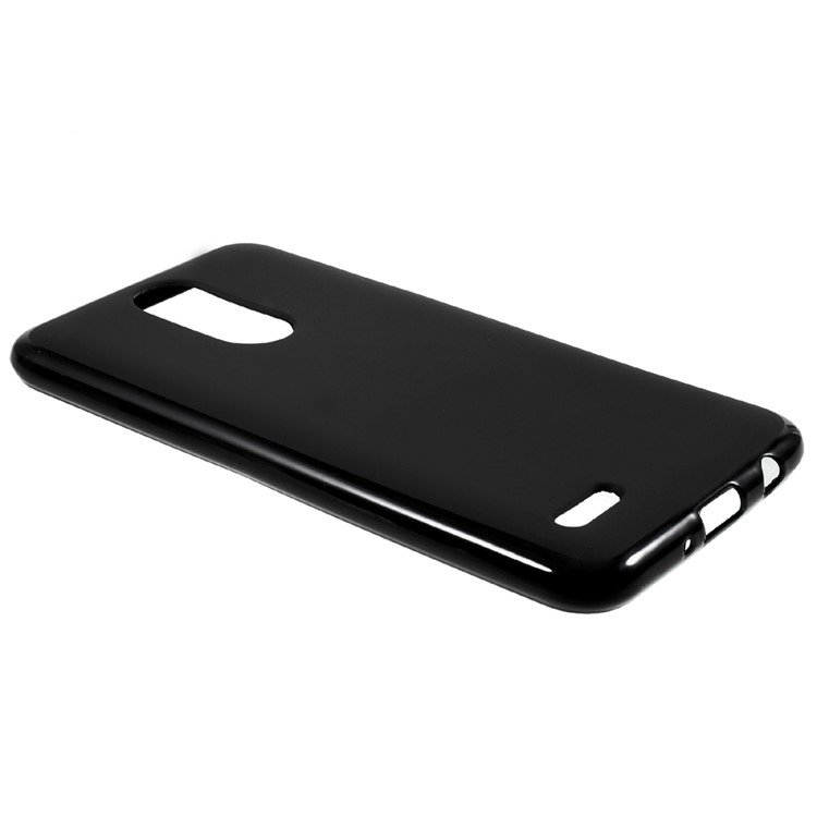 Matte Skin TPU Mobile Phone Case Accessory for LG K4 (2017) EU Version - Black-3