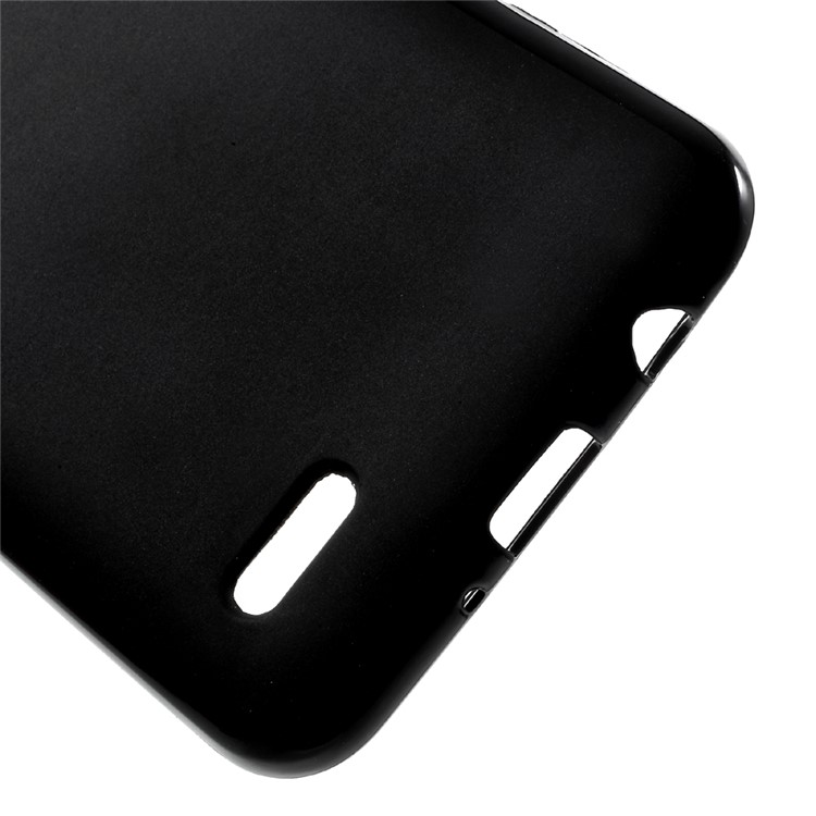 Matte Skin TPU Mobile Phone Case Accessory for LG K4 (2017) EU Version - Black-4