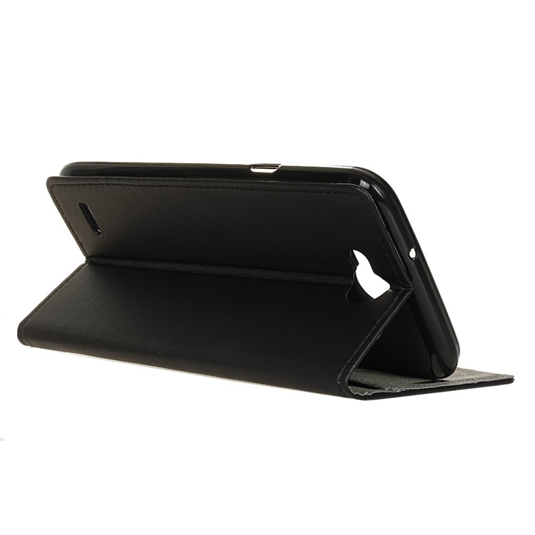 Wallet Leather Stand Case for LG X power2 - Black-5