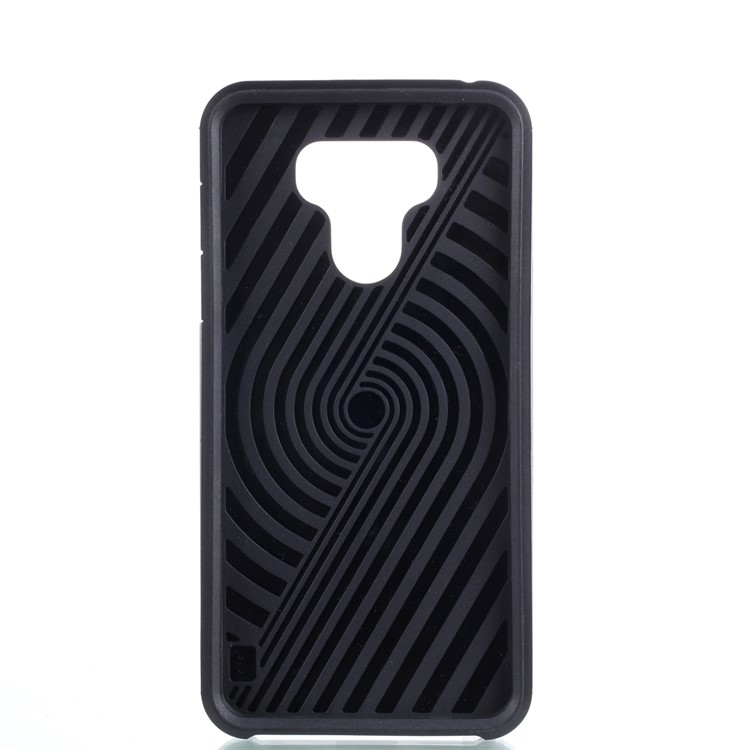 Armor PC + TPU Hybrid Cover for LG G6 - Dark Blue-6