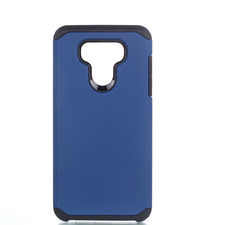 Armor PC + TPU Hybrid Cover for LG G6 - Dark Blue-7