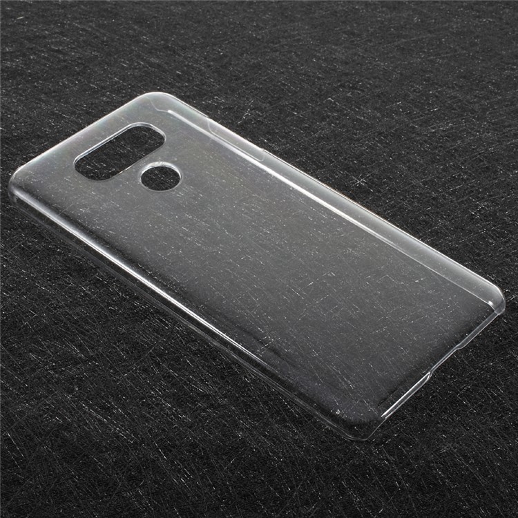 Crystal Clear Plastic Hard Case Cover for LG G6-3