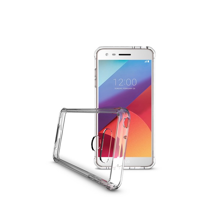 TPU + Transparent Acrylic Protective Phone Case for LG G6 - Transparent-9