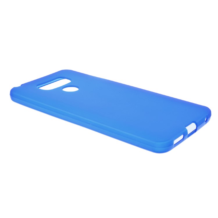 For LG G6 Matte Anti-fingerprint TPU Back Mobile Case - Blue-3