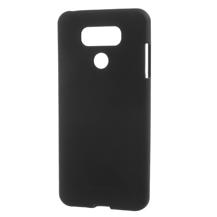 MERCURY GOOSPERY Matte Anti-fingerprint TPU Mobile Shell for LG G6 - Black-2
