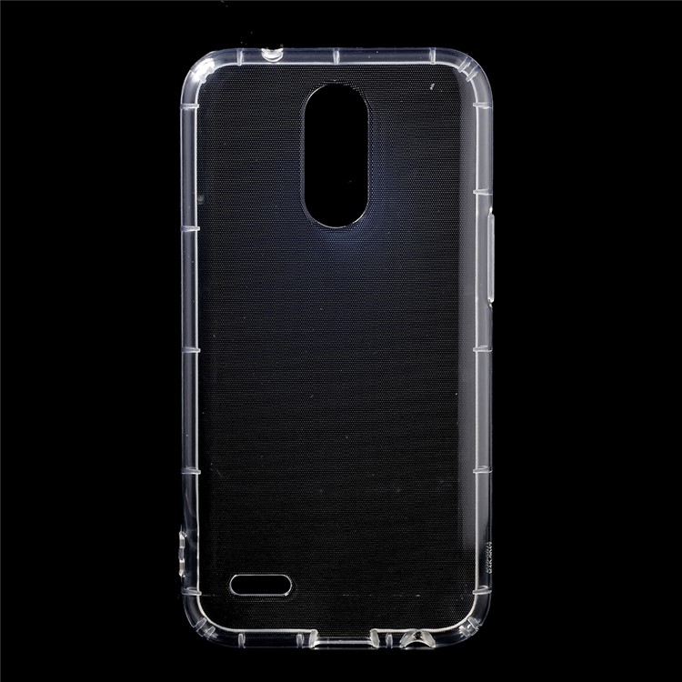 Clear TPU Flexible Case for LG K10 (2017) EU Version - Transparent-1