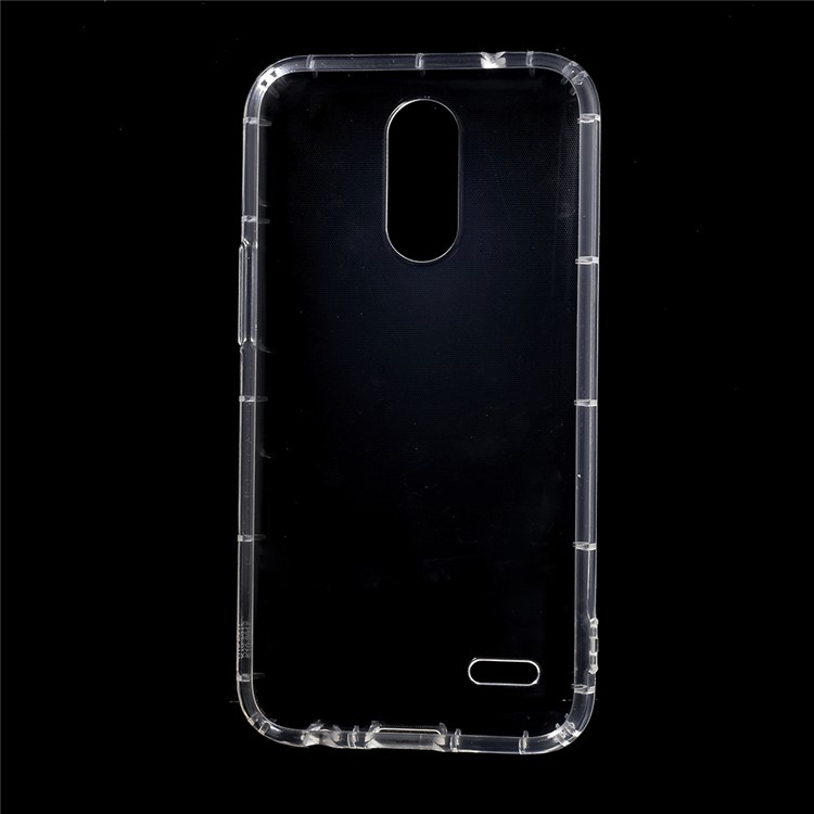 Clear TPU Flexible Case for LG K10 (2017) EU Version - Transparent-2