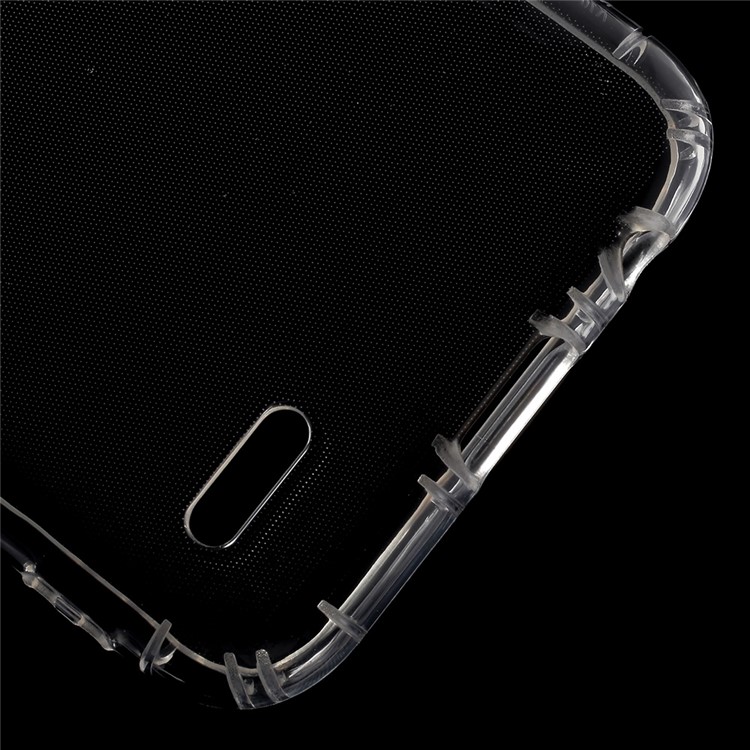 Clear TPU Flexible Case for LG K10 (2017) EU Version - Transparent-5