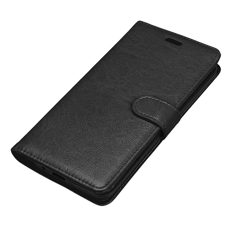 Crazy Horse PU Leather Wallet Stand Mobile Phone Cover with Card Slots for LG Stylus 3 US Version - Black-11