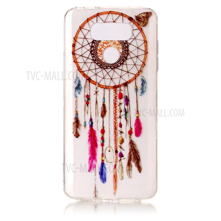 MID Pattern Printing Clear TPU Phone Accessory Shell for LG G6 - Dream Catcher-2