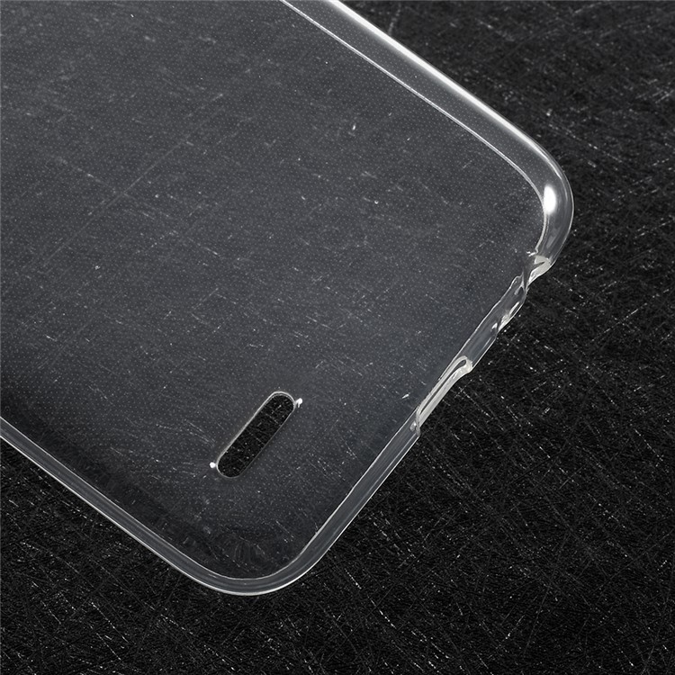 Ultra Thin Soft Clear TPU Phone Case for LG V7-4