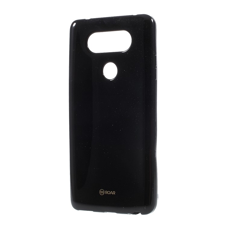 ROAR KOREA LA-LA Glaze UV Glossy Coating TPU Case for LG V20 - Black-2